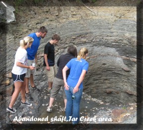 Abandoned mine shaft